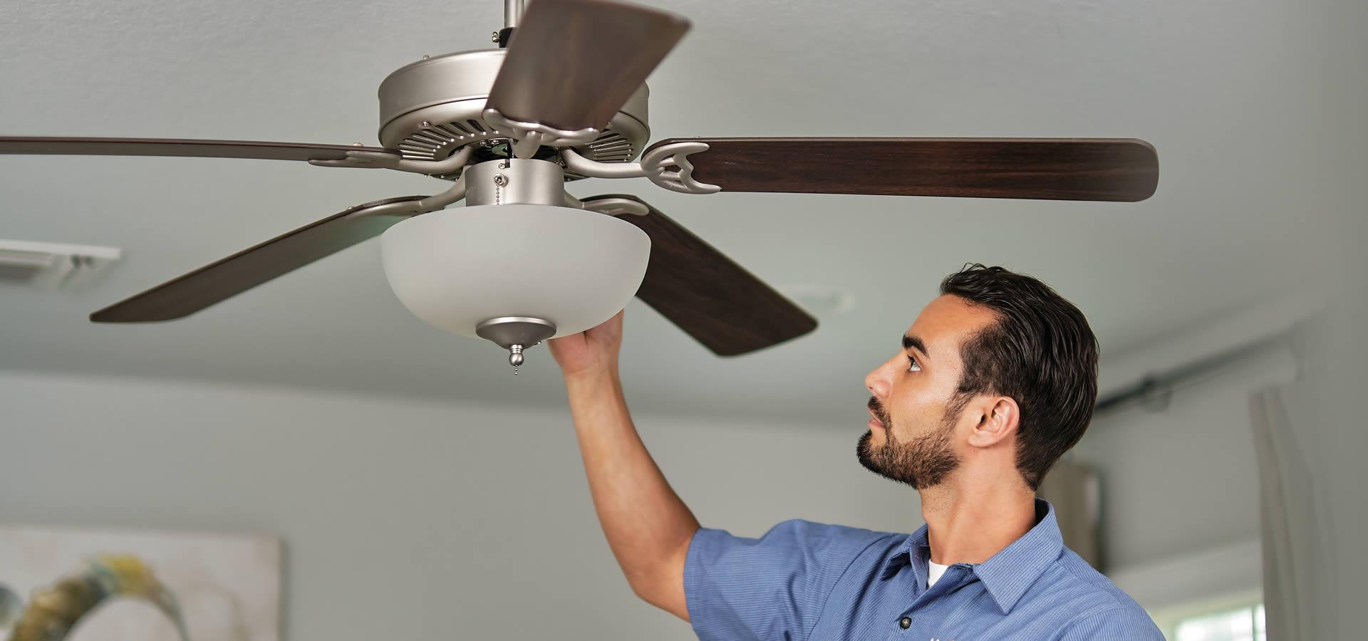 Ceiling Fan Replacement in Boiling Springs, SC